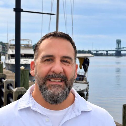 Jerry Stevens of Renovo Homes on the Wilmington Riverwalk