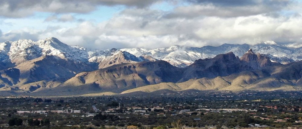 tucson winter snow