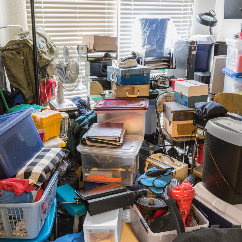hoarder house