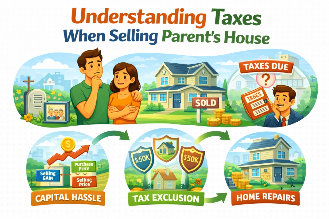 Understanding Taxes When Selling Parent’s House