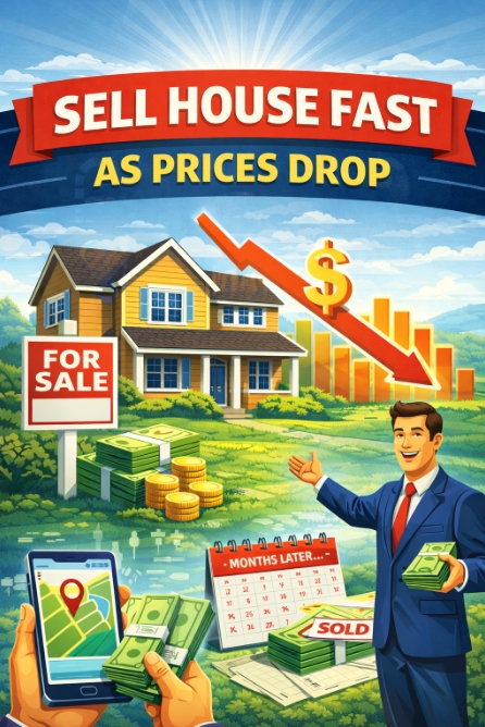 Sell House Fast as Prices Drop