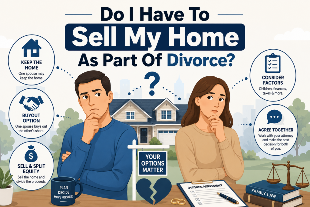 Do I Have To Sell My Home As Part Of Divorce In Salt Lake City?