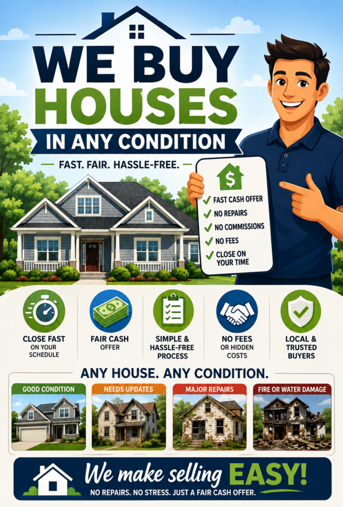 We buy West Valley City houses in any condition