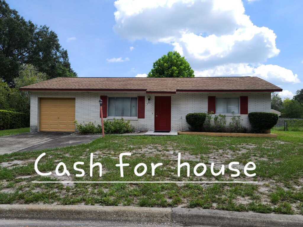 Sell your house for cash. cash for houses in