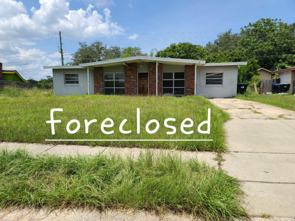 House foreclosed. Foreclosure In Orlando FL