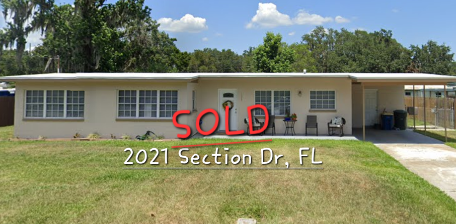 Sold home at 2021 Section Dr, FL by Investment Capital Home Buyers – how to sell your house fast for cash in FL.