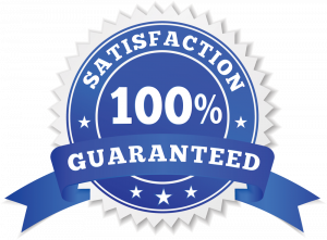100% guaranteed satisfaction