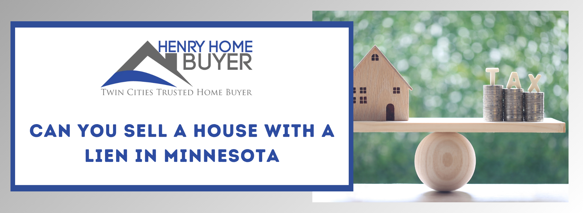 Selling a House With a Lien In Minnesota