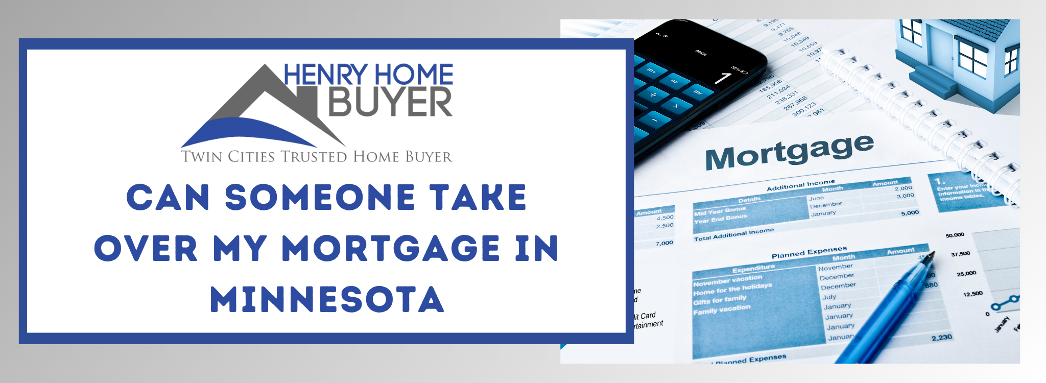 Can Another Individual Take Over My Mortgage In Minnesota