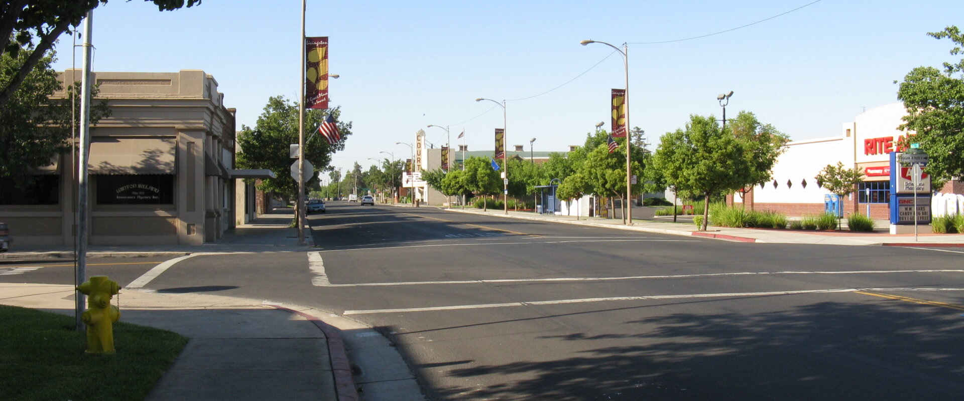 Street in Livingston California