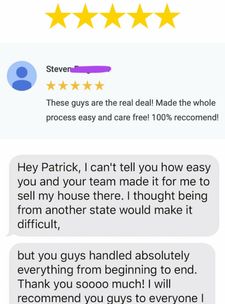 we buy houses st louis testimonial