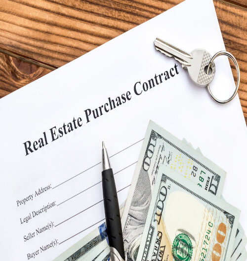 sign contract pay closing in Texas