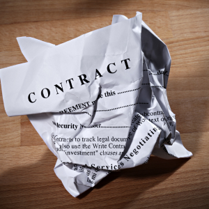 Can a Seller Legally Back Out of Contract In Texas