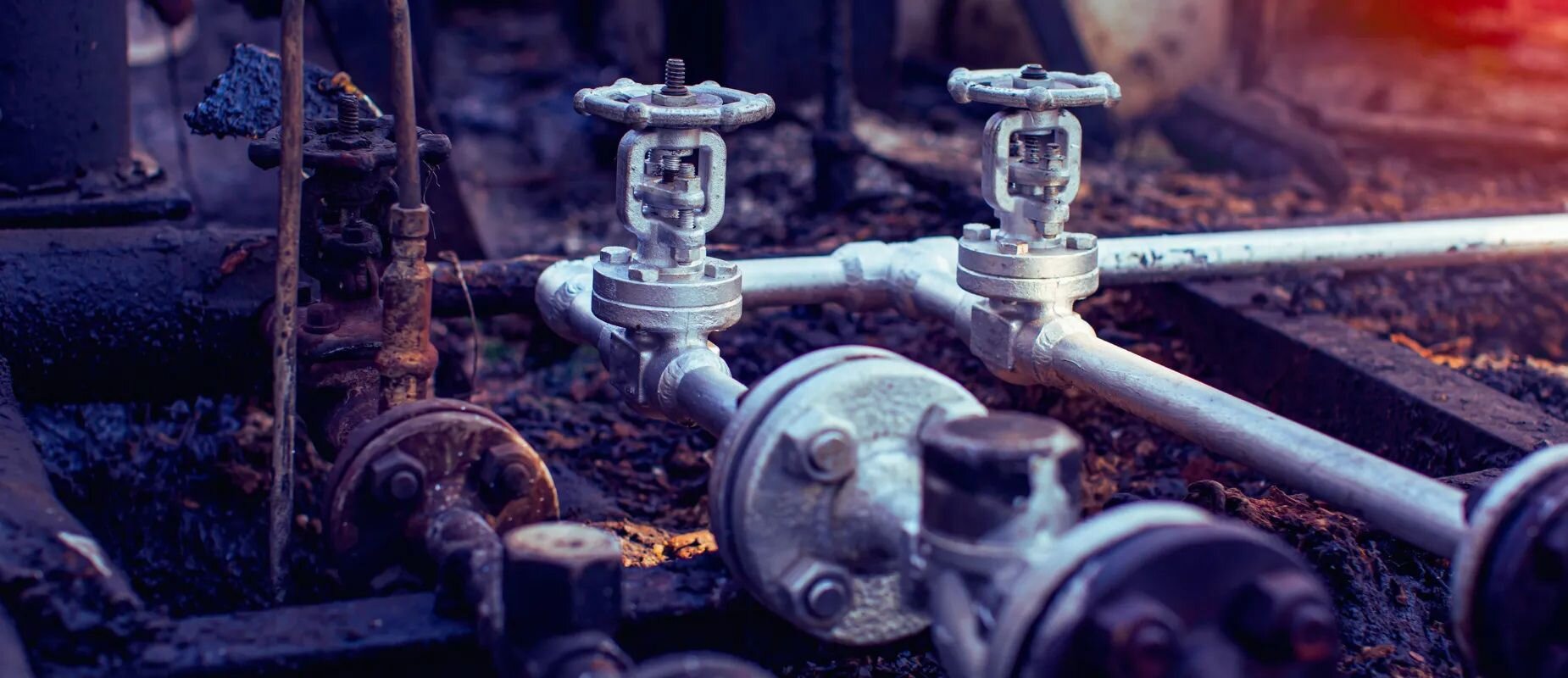 Broken Water Main To Houses In Texas