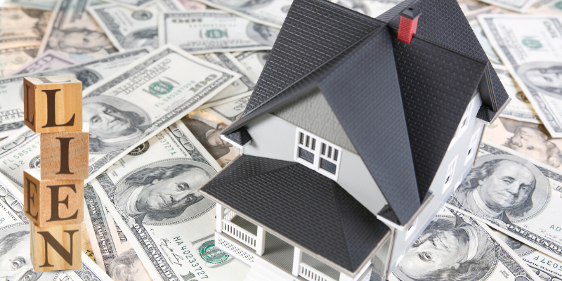 Can You File a Lien on a House Texas