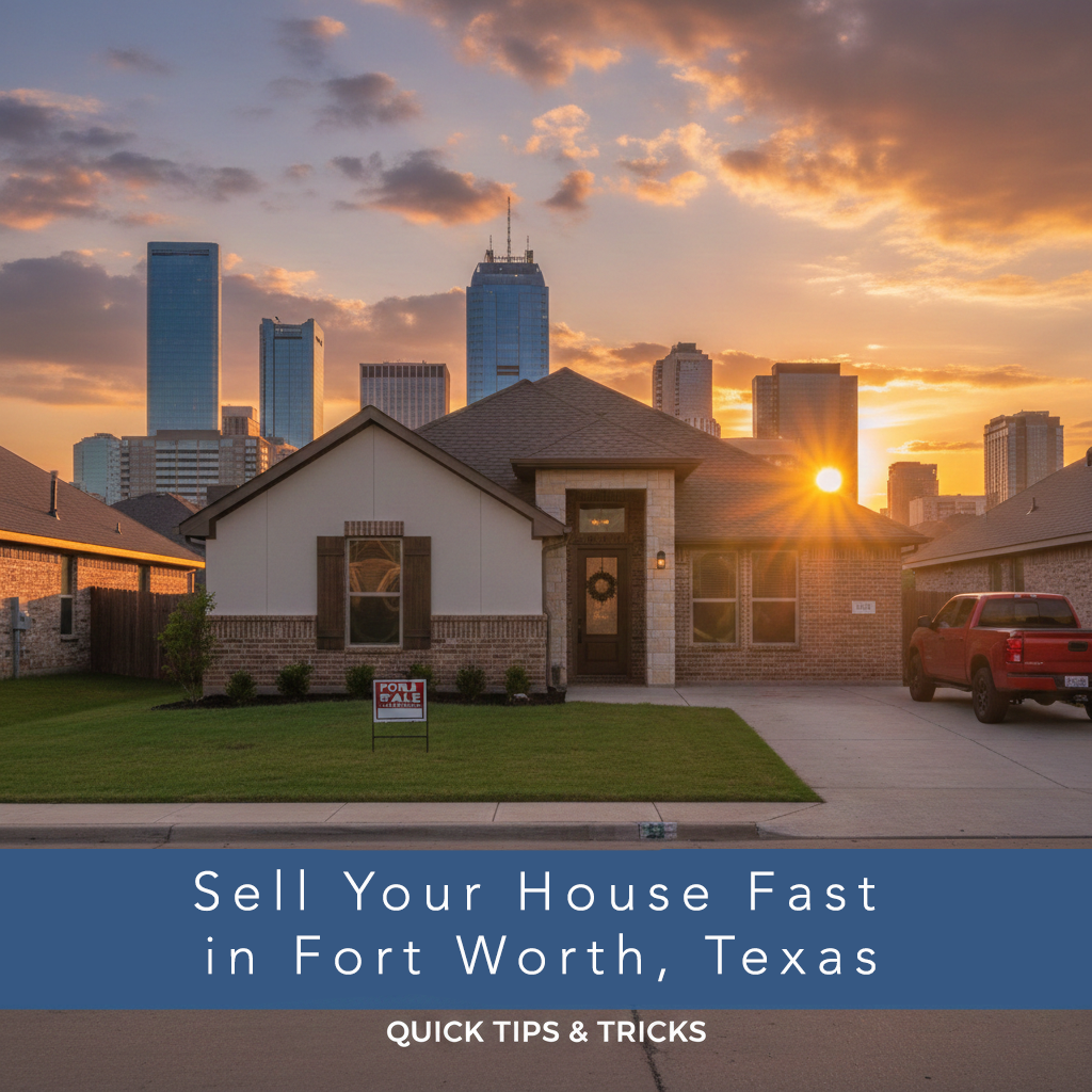 Sell Your House Fast in Fort Worth, Texas: Quick Tips & Tricks