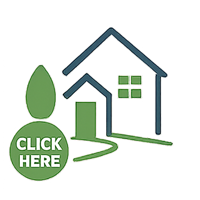 need to relocate house icon with a click here stamp