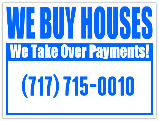 we take over house payments in foreclosure.
