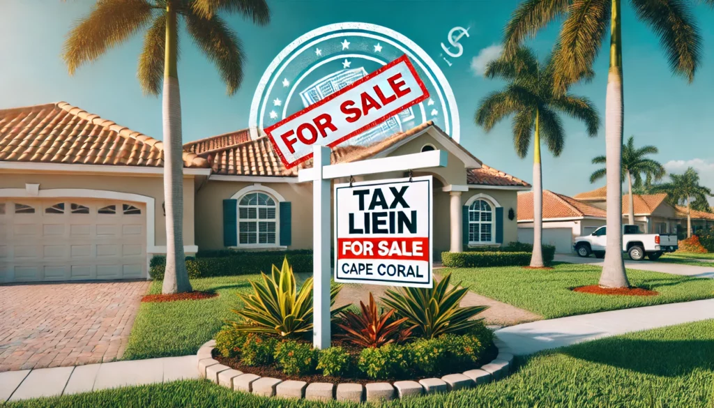 Sell a Home With a Tax Lien in Cape Coral