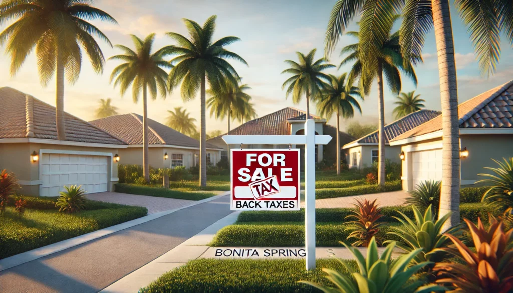 Sell a Home With Back Taxes in Bonita Springs