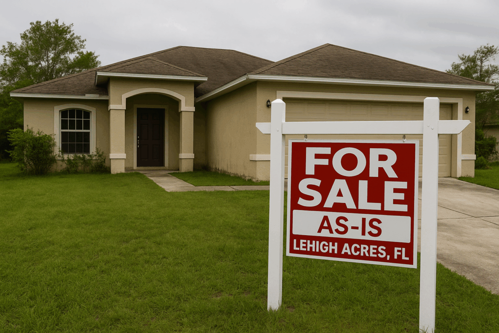 Sell Your House As-Is in Lehigh Acres, FL