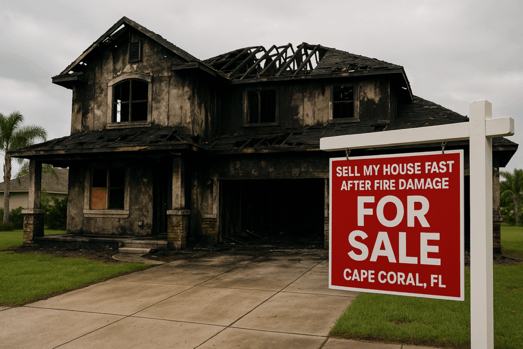 Sell Your Fire-Damaged Home Fast in Cape Coral, FL