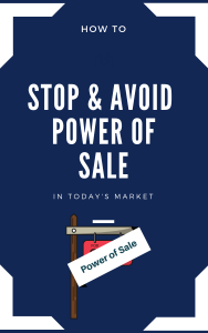 Stop and Avoid Power of Sale Guide