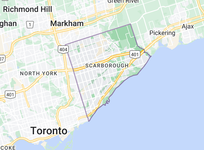 Scarborough map
