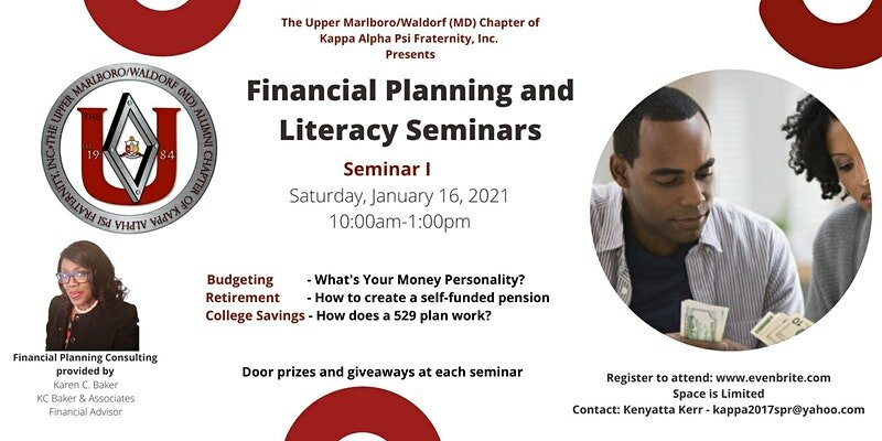 Financial Planning and Literacy Seminars Session 1