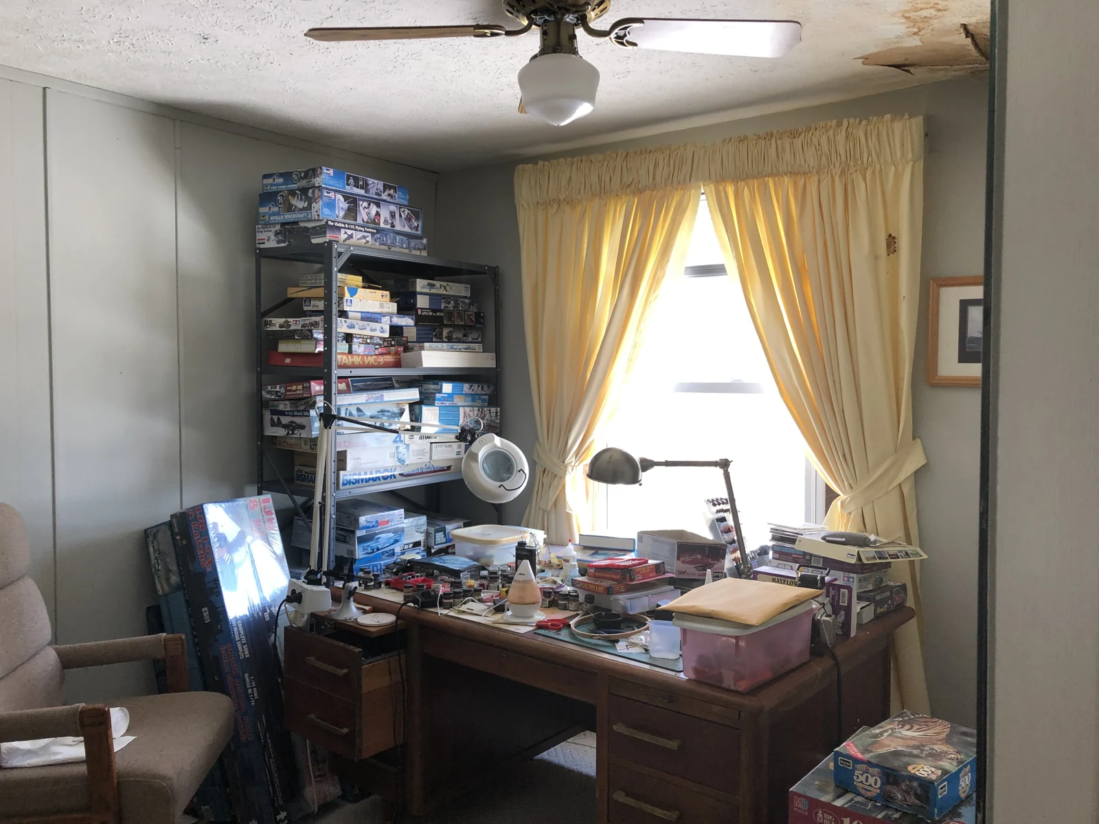 Room with shelving and belongings at 8641 Liberia Ave