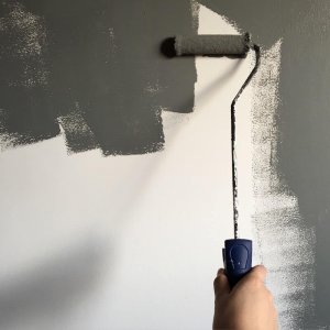 Painting wall to get ready to sell a house