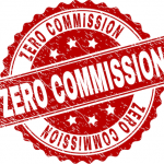 a professional home buyer logo that says zero commission