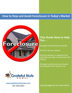 Lots of Options to stop Foreclosure
