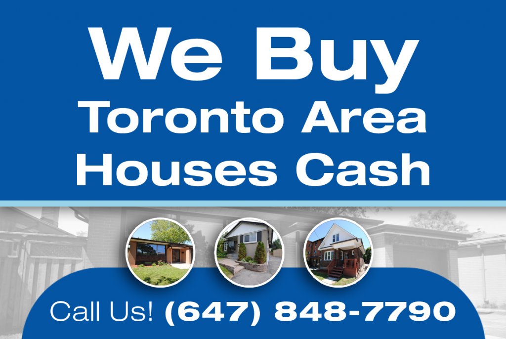 Cash for homes in Toronto. GTA House Buyers buys houses with Cash.