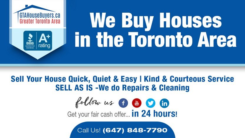 GTA House Buyers is one of Toronto's trusted quick house buyers companies.