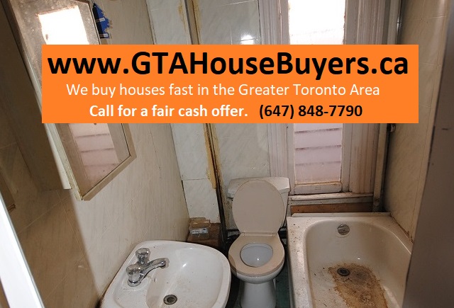 How to sell a house in bad condition in Toronto Area