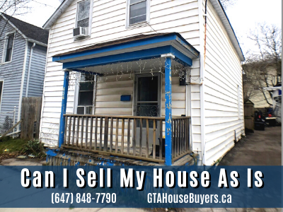 Can I sell my house as-is in Ontario