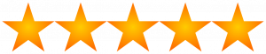 5 orange stars
