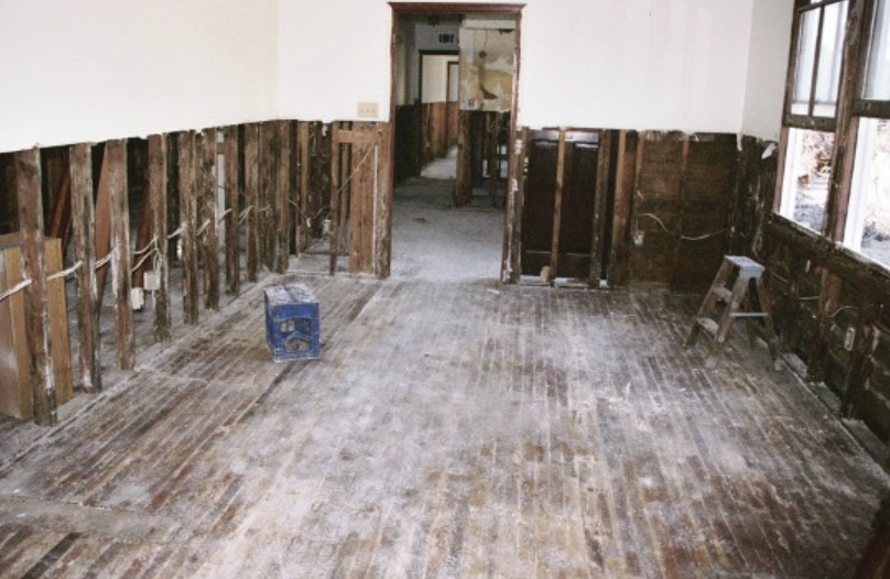 house with water damage