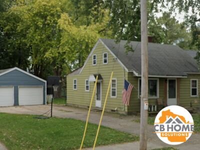 Home at 1520 N Viola St in Appleton with unfinished projects before purchase by CB Home Solutions