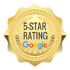 Google 5 star reviews badge for CB Home Solutions Milwaukee