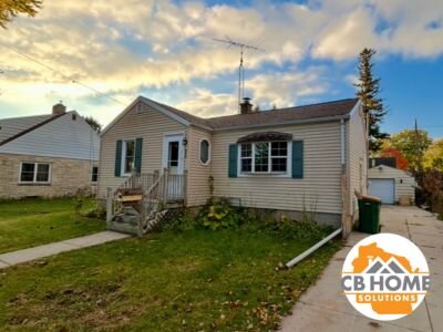 home at 372 Evergreen Ave in Fond du Lac Wisconsin bought with cash by CB Home Solutions