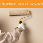 Oshkosh kitchen shown dated and renovated — deciding whether to repair before selling