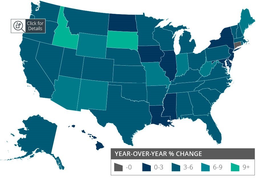 Top Us Metro Areas HPI