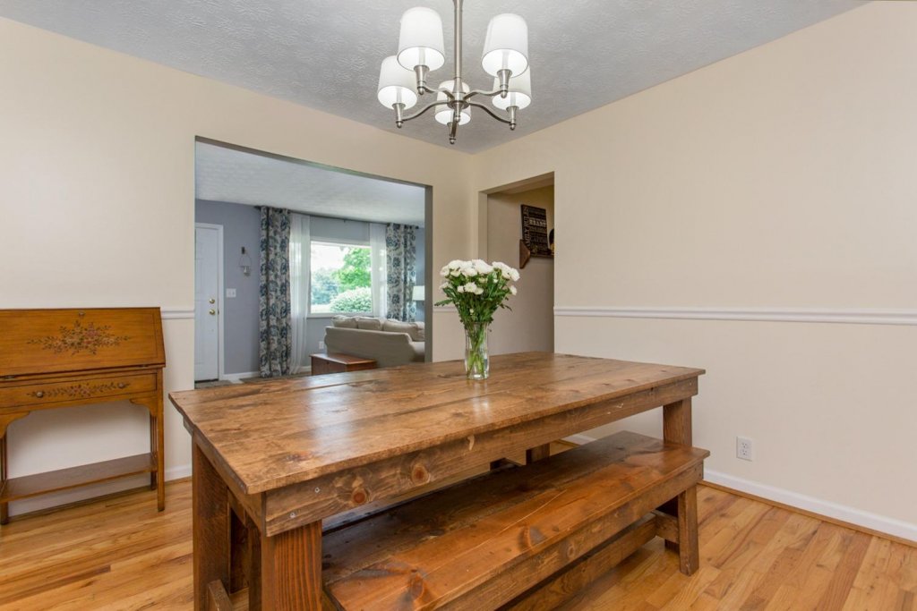 Preparing Your House For A Summertime Sale in Cincinnati - Team Sztanyo - Cincinnati Real Estate Agent - clutter free dining room
