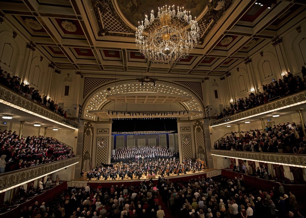 cincinnati arts scene - music hall - cost of living in cincinnati