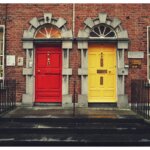 How To Choose The Right Offer When Selling Your House in Greater Cincinnati Area or Northern Kentucky - two colorful doors