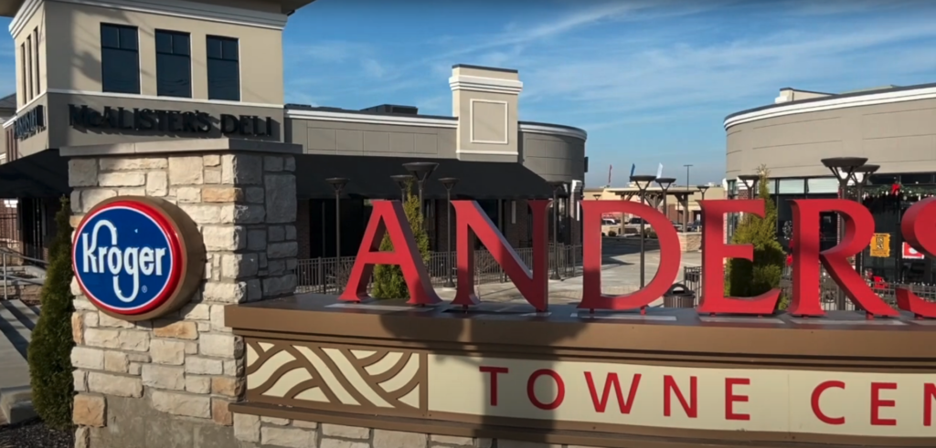 anderson towne center - kroger, mcalisters's deli - shops