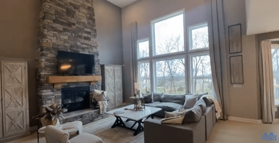 New Construction Home Features in West Chester- Living Room