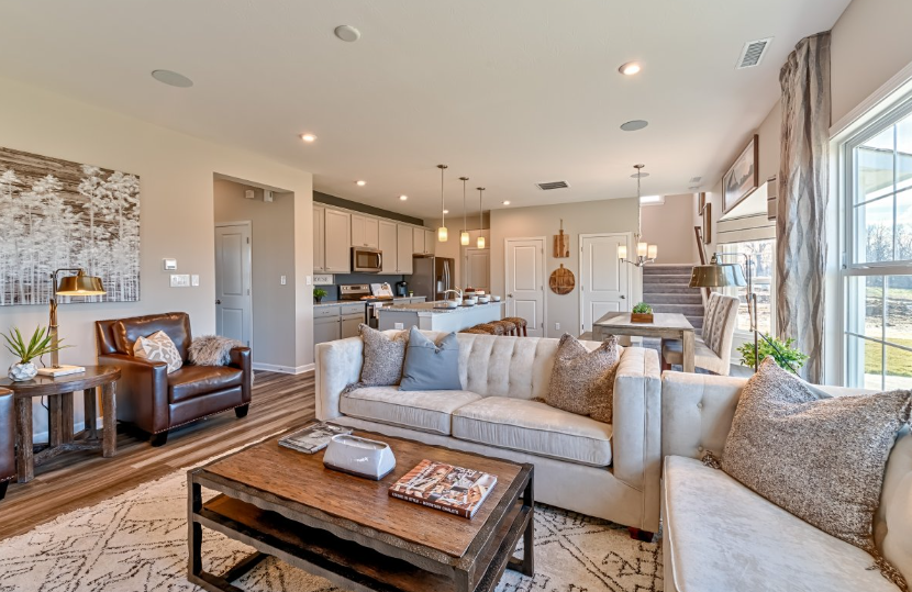 New Construction Homes in Independence, KY- Living Area